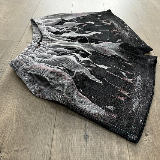 RDMCLOTHINGART tapestry hoodie CERBERUS TAPESTRY SHORTS