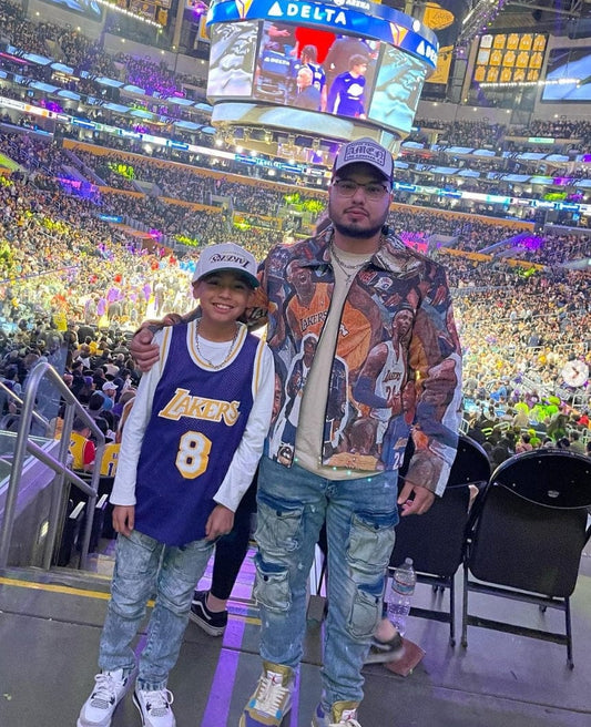 YELLOW CHAMPION TAPESTRY JACKET - RDMCLOTHINGART