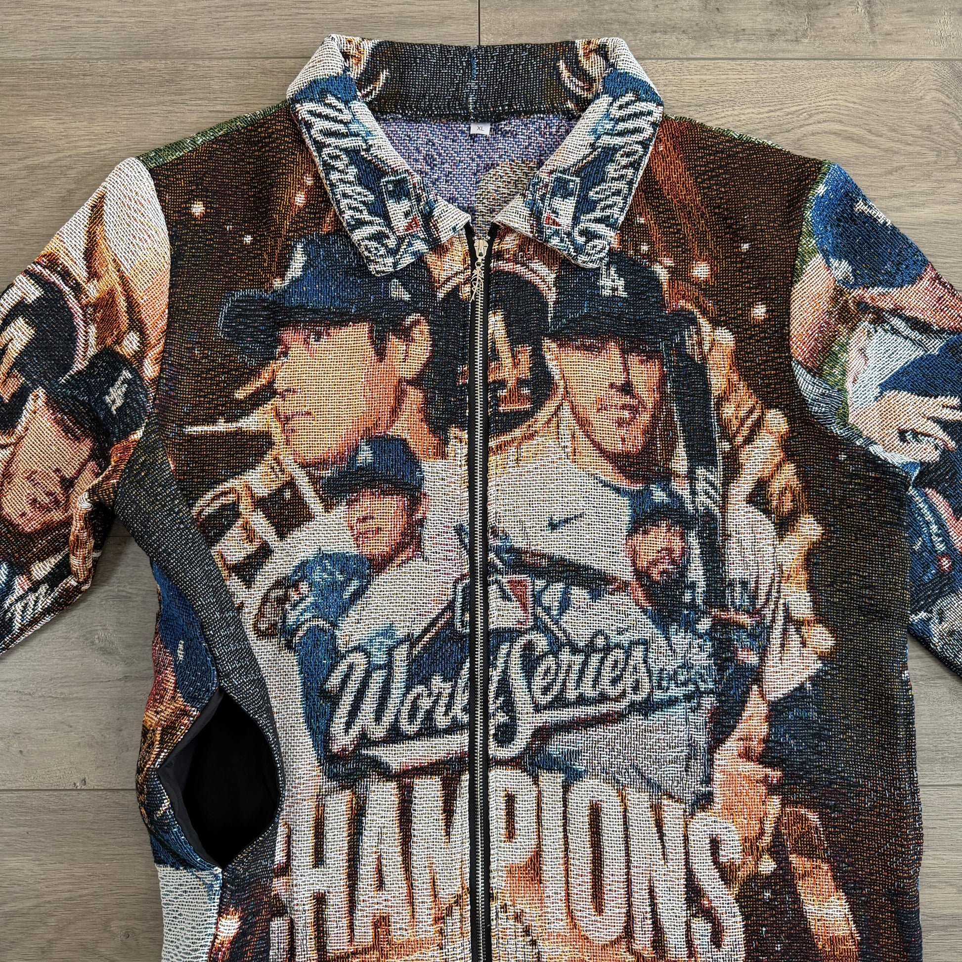 RDMCLOTHINGART tapestry hoodie CHAMPIONS 2025 TAPESTRY JACKET