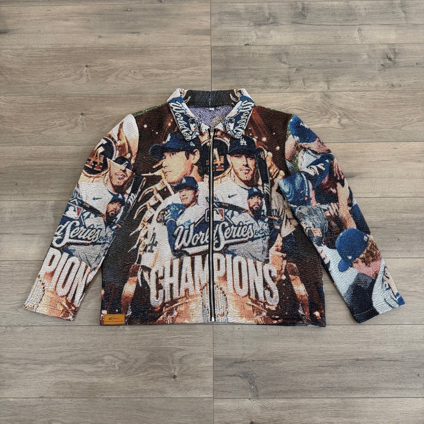 RDMCLOTHINGART tapestry hoodie CHAMPIONS 2025 TAPESTRY JACKET