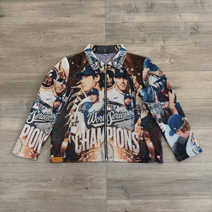 RDMCLOTHINGART tapestry hoodie CHAMPIONS 2025 TAPESTRY JACKET