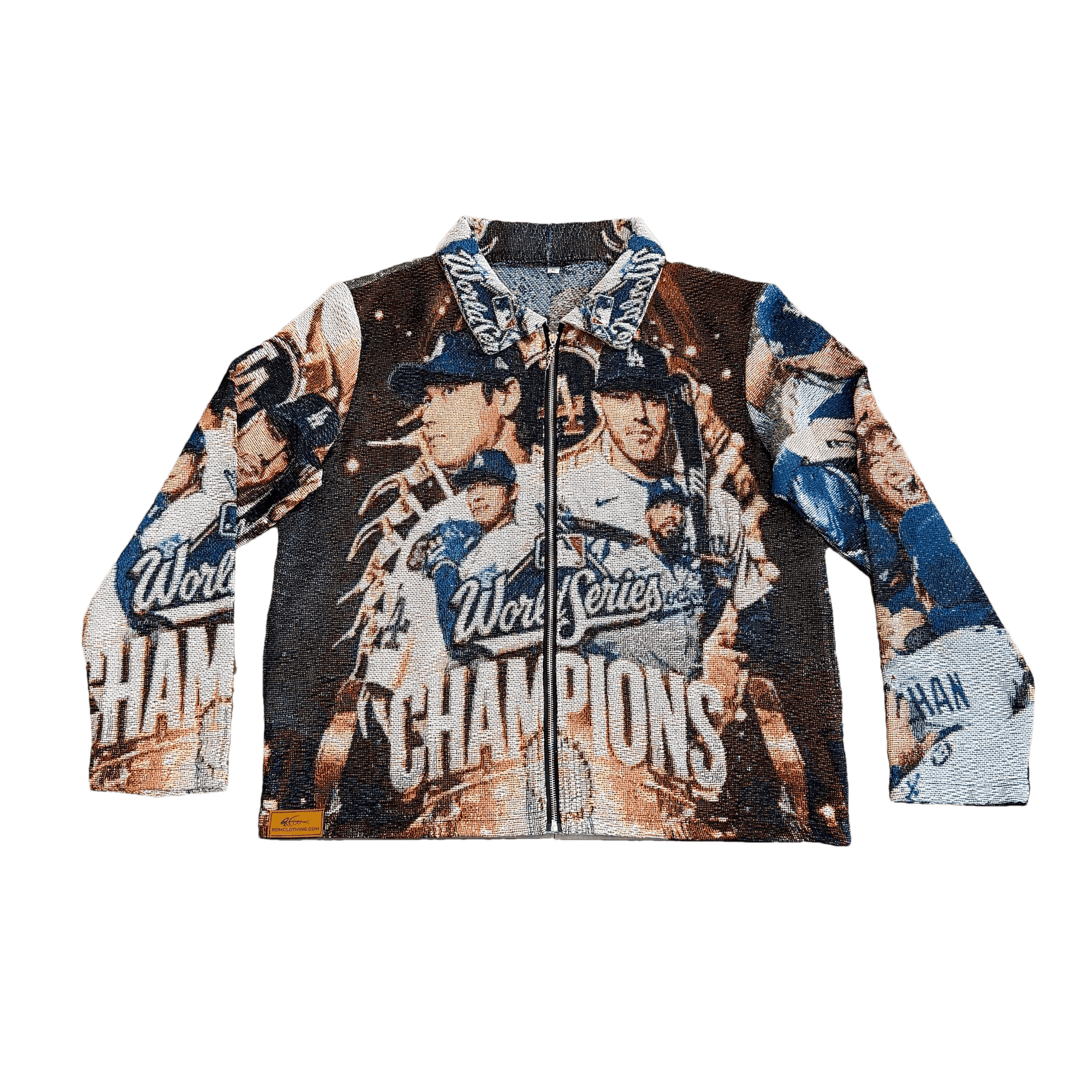 RDMCLOTHINGART tapestry hoodie CHAMPIONS 2025 TAPESTRY JACKET