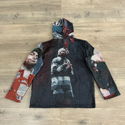 RDMCLOTHINGART tapestry hoodie CHRIS BROWN TAPESTRY HOODIE
