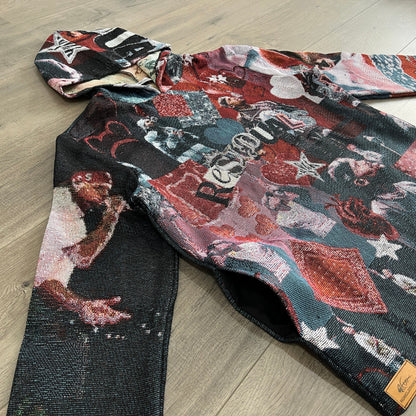 RDMCLOTHINGART tapestry hoodie CHRIS BROWN TAPESTRY HOODIE