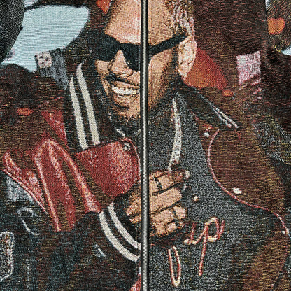 RDMCLOTHINGART tapestry hoodie CHRIS BROWN TAPESTRY JACKET
