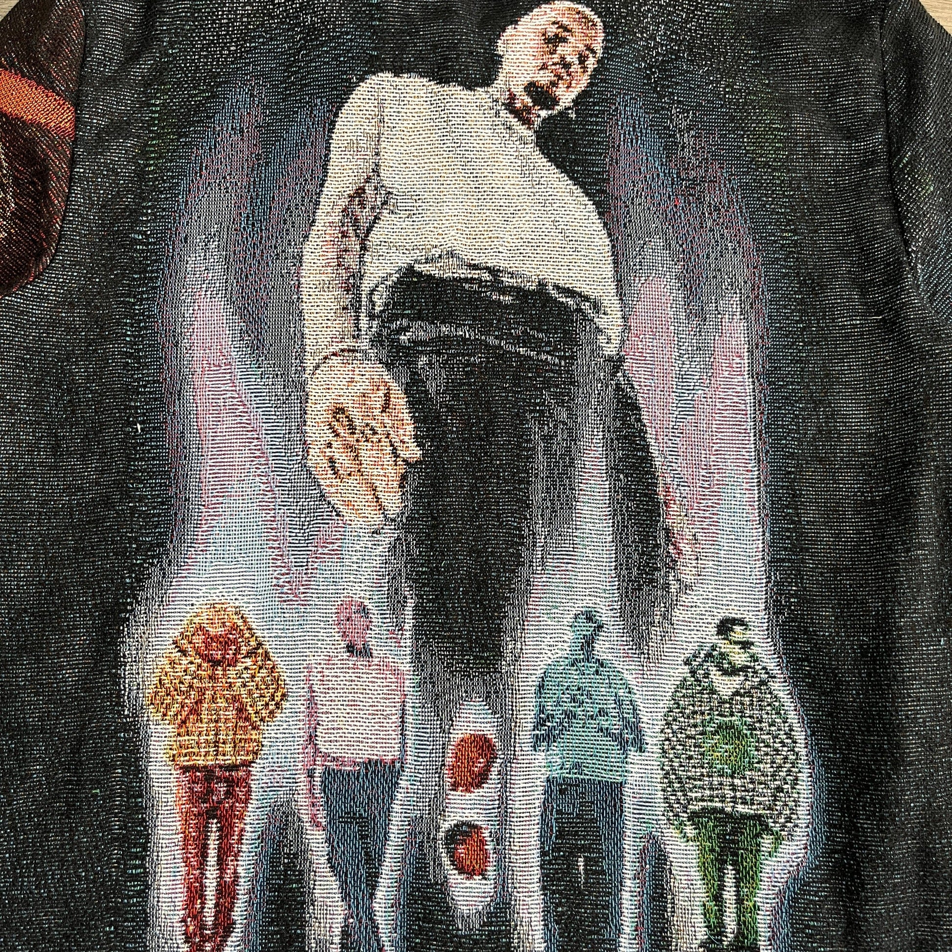 RDMCLOTHINGART tapestry hoodie CHRIS BROWN TAPESTRY JACKET