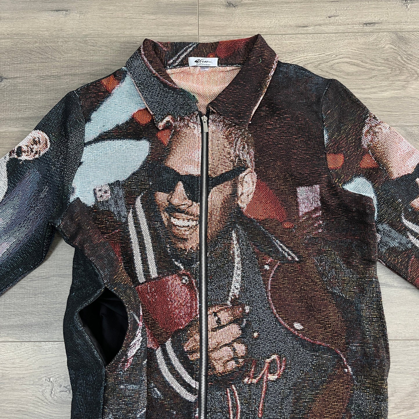 RDMCLOTHINGART tapestry hoodie CHRIS BROWN TAPESTRY JACKET
