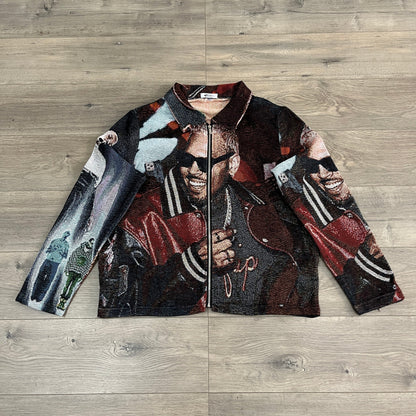 RDMCLOTHINGART tapestry hoodie CHRIS BROWN TAPESTRY JACKET