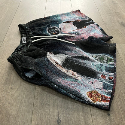 RDMCLOTHINGART tapestry hoodie CHRIS BROWN TAPESTRY SHORTS