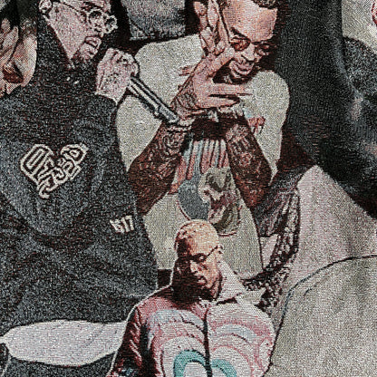 RDMCLOTHINGART tapestry hoodie CHRIS BROWN V2 TAPESTRY JACKET