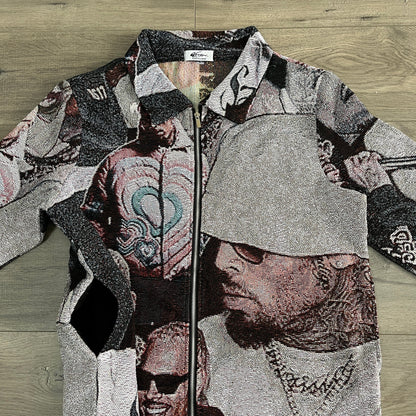 RDMCLOTHINGART tapestry hoodie CHRIS BROWN V2 TAPESTRY JACKET