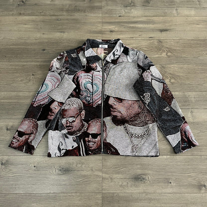 RDMCLOTHINGART tapestry hoodie CHRIS BROWN V2 TAPESTRY JACKET
