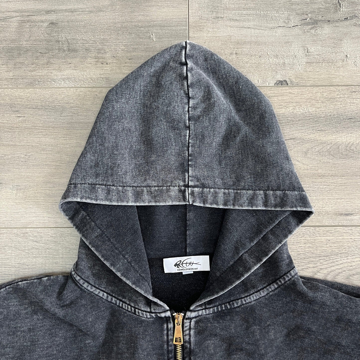 RDMCLOTHINGART tapestry hoodie CHROLLO TAPESTRY PATCH HOODIE-9237