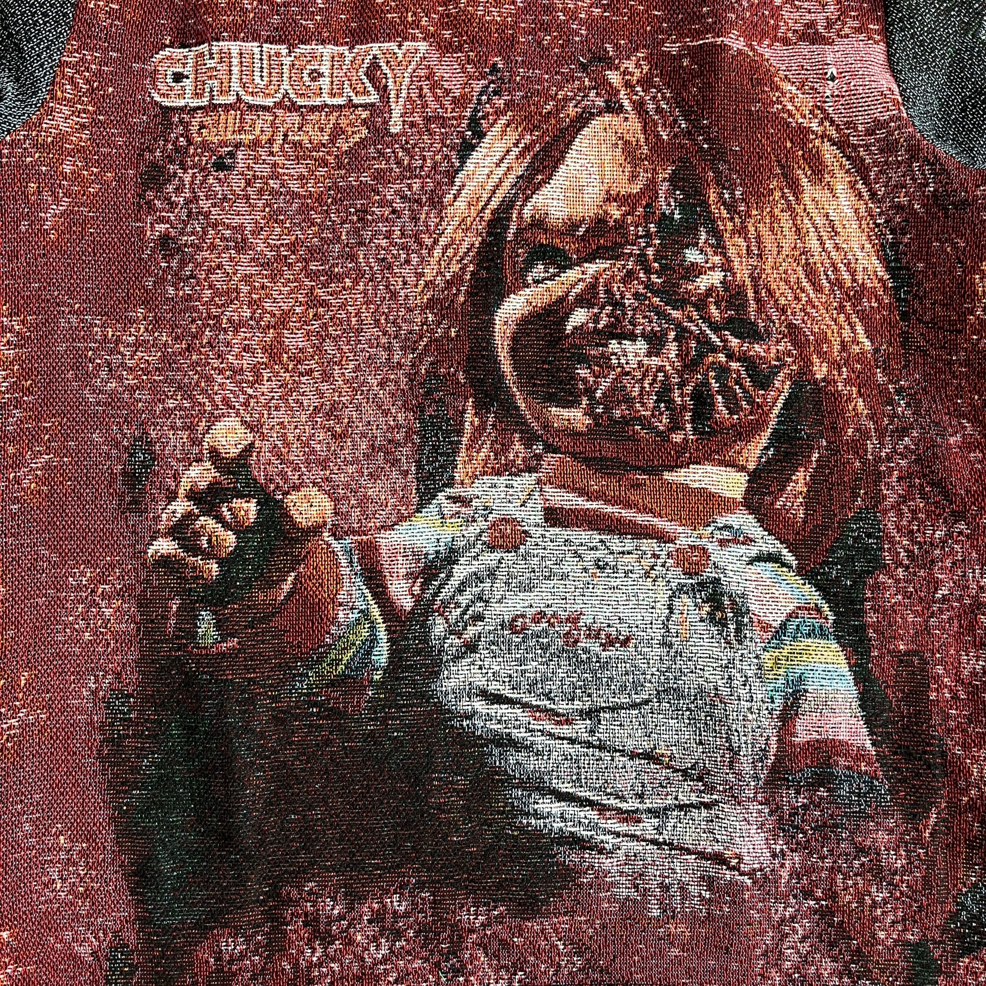 RDMCLOTHINGART tapestry hoodie CHUCKY TAPESTRY HOODIE