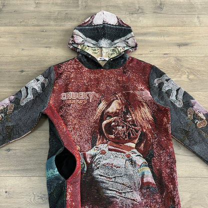 RDMCLOTHINGART tapestry hoodie CHUCKY TAPESTRY HOODIE