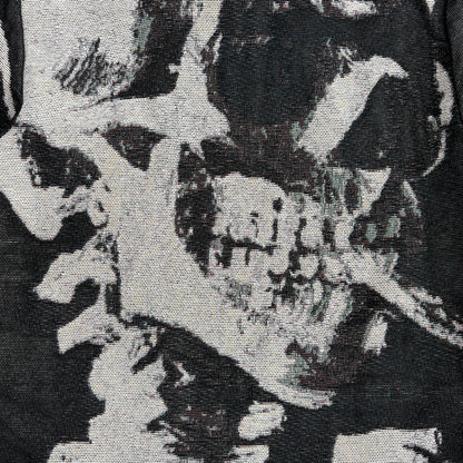 RDMCLOTHINGART tapestry hoodie CIGARETTE SKULL TAPESTRY JACKET