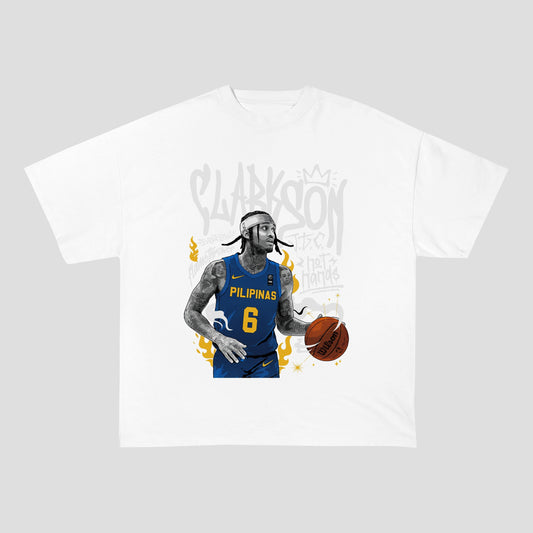CLARKSON HEAVY COTTON TEES-8294 - RDMCLOTHINGART