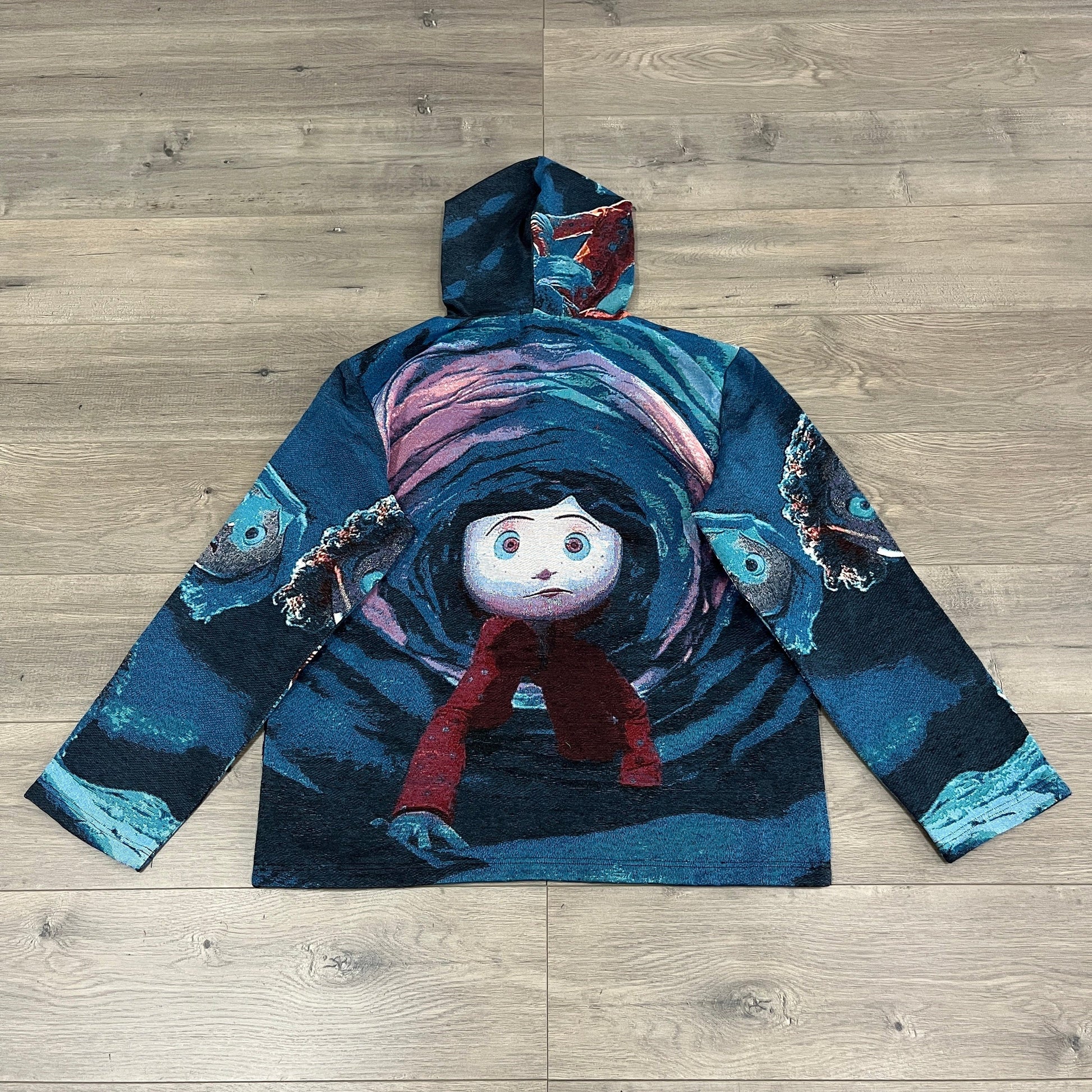 CORALINE TAPESTRY HOODIE - RDMCLOTHINGART