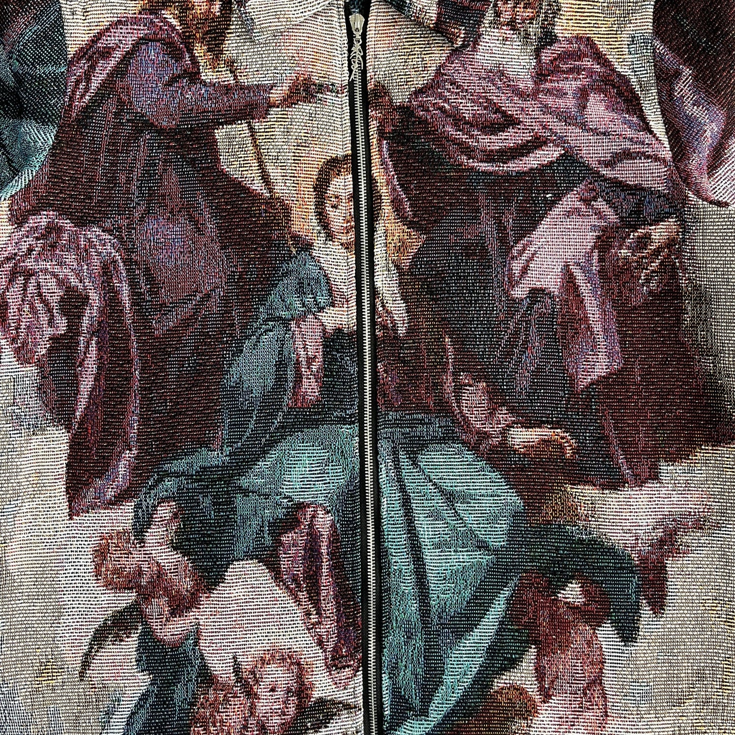 RDMCLOTHINGART tapestry hoodie CORONATION MARY TAPESTRY JACKET