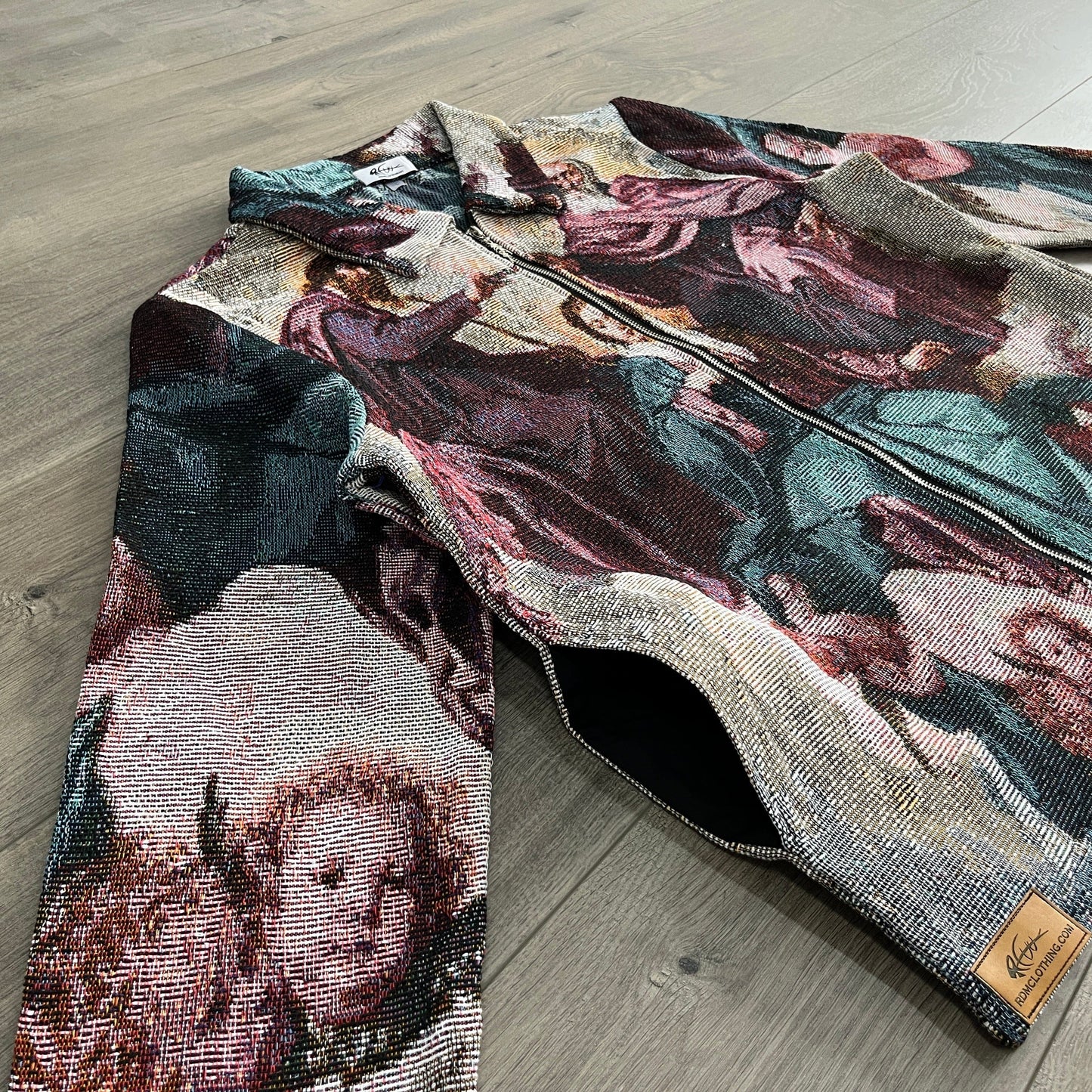 RDMCLOTHINGART tapestry hoodie CORONATION MARY TAPESTRY JACKET