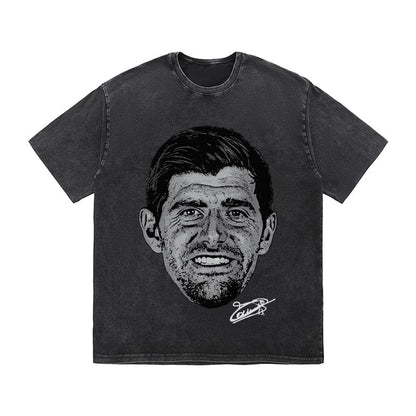 RDMCLOTHINGART tapestry hoodie COURTOIS HEAVY COTTON TEES-9547