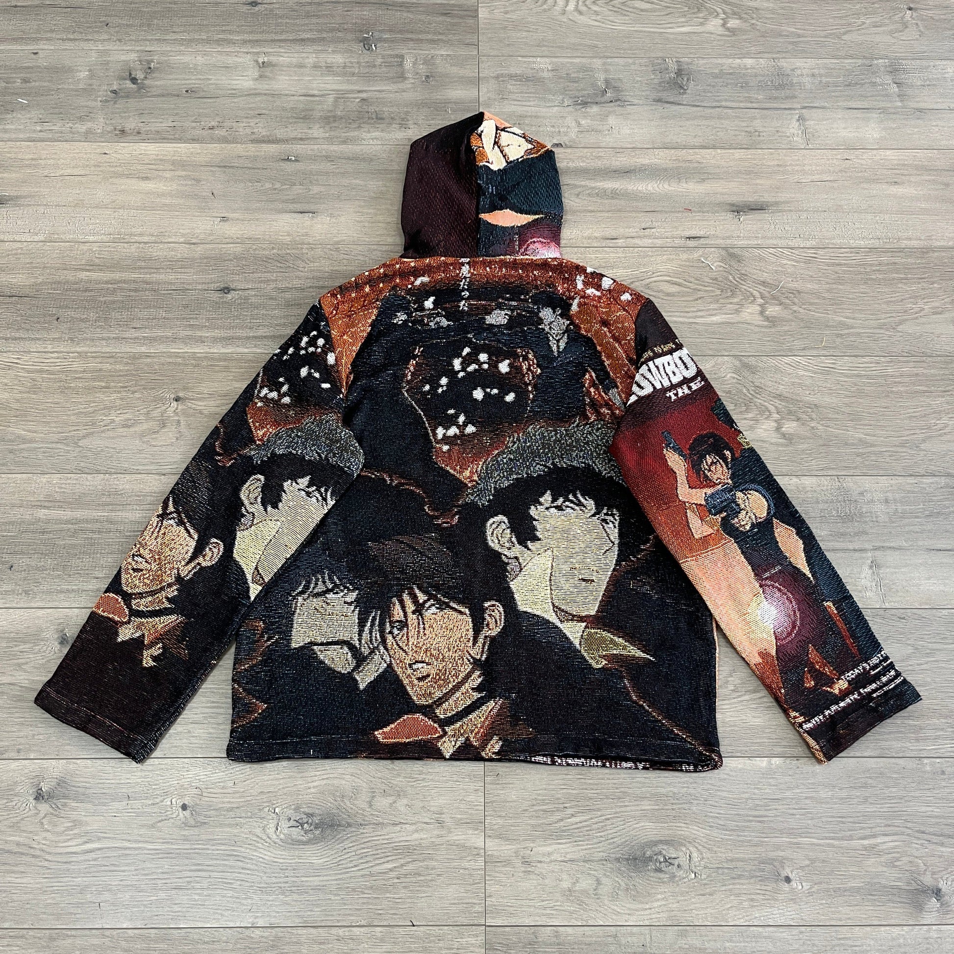 COWBOY BEBOP TAPESTRY HOODIE - RDMCLOTHINGART