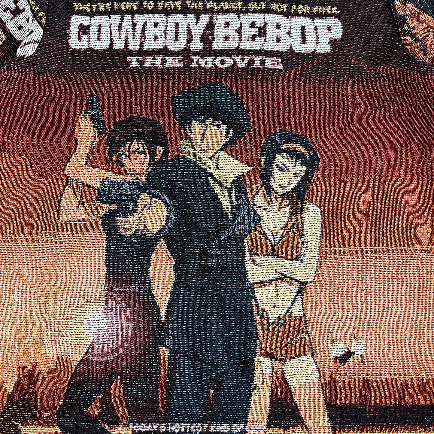 COWBOY BEBOP TAPESTRY HOODIE - RDMCLOTHINGART