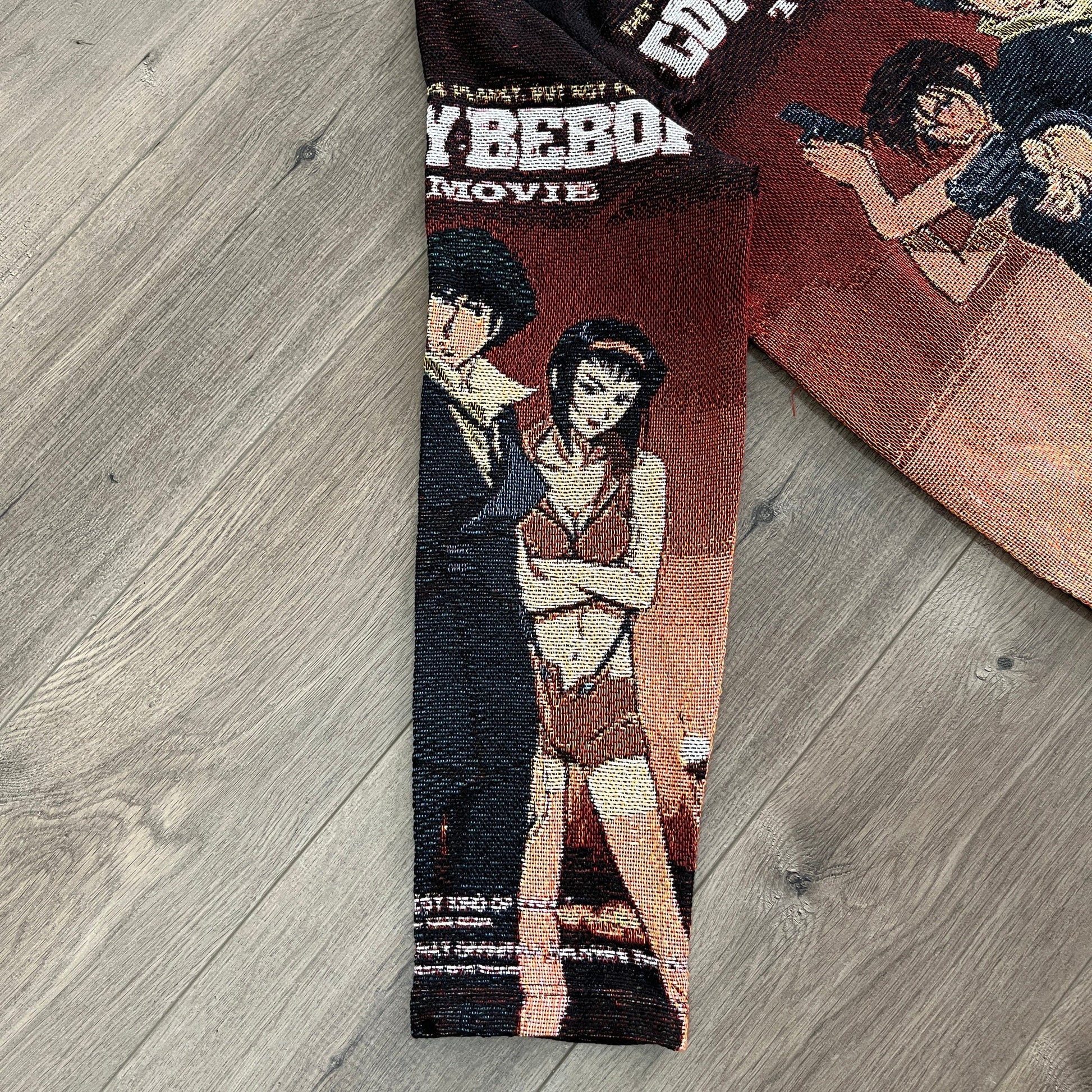 COWBOY BEBOP TAPESTRY HOODIE - RDMCLOTHINGART