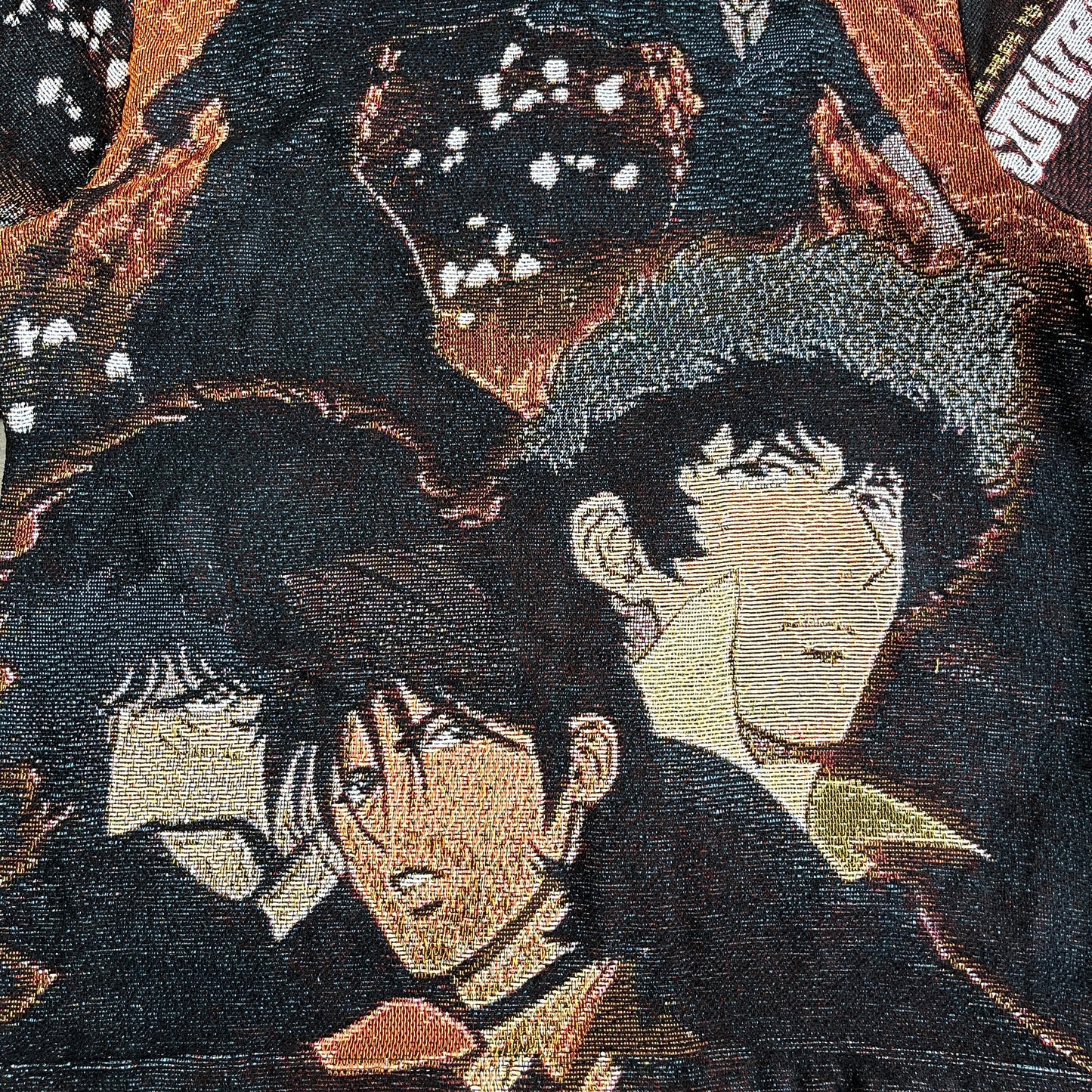 COWBOY BEBOP TAPESTRY HOODIE - RDMCLOTHINGART
