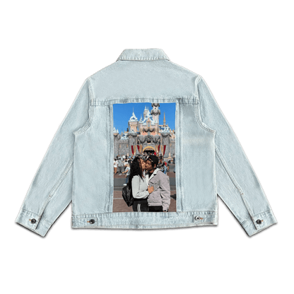 RDMCLOTHINGART tapestry hoodie CUSTOM DENIM JACKET