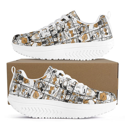 RDMCLOTHINGART tapestry hoodie CUSTOM SHOES-6004