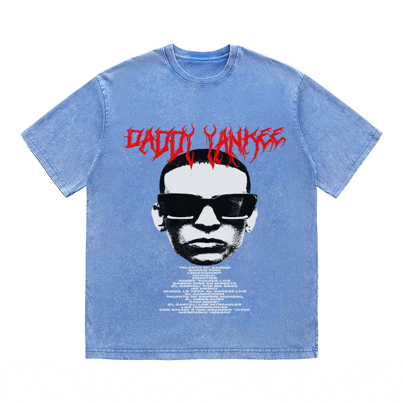 RDMCLOTHINGART tapestry hoodie DADDY YANKEE HEAVY WEIGHT COTTON TEE-8927