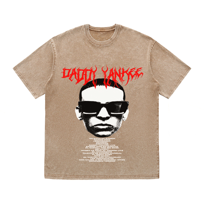 RDMCLOTHINGART tapestry hoodie DADDY YANKEE HEAVY WEIGHT COTTON TEE-8927
