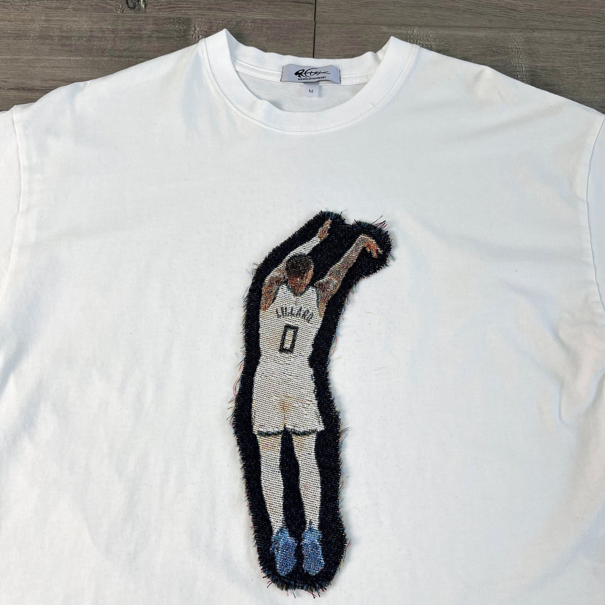 DAMEYTIME HEAVY WEIGHT PATCH TEE-8122 - RDMCLOTHINGART