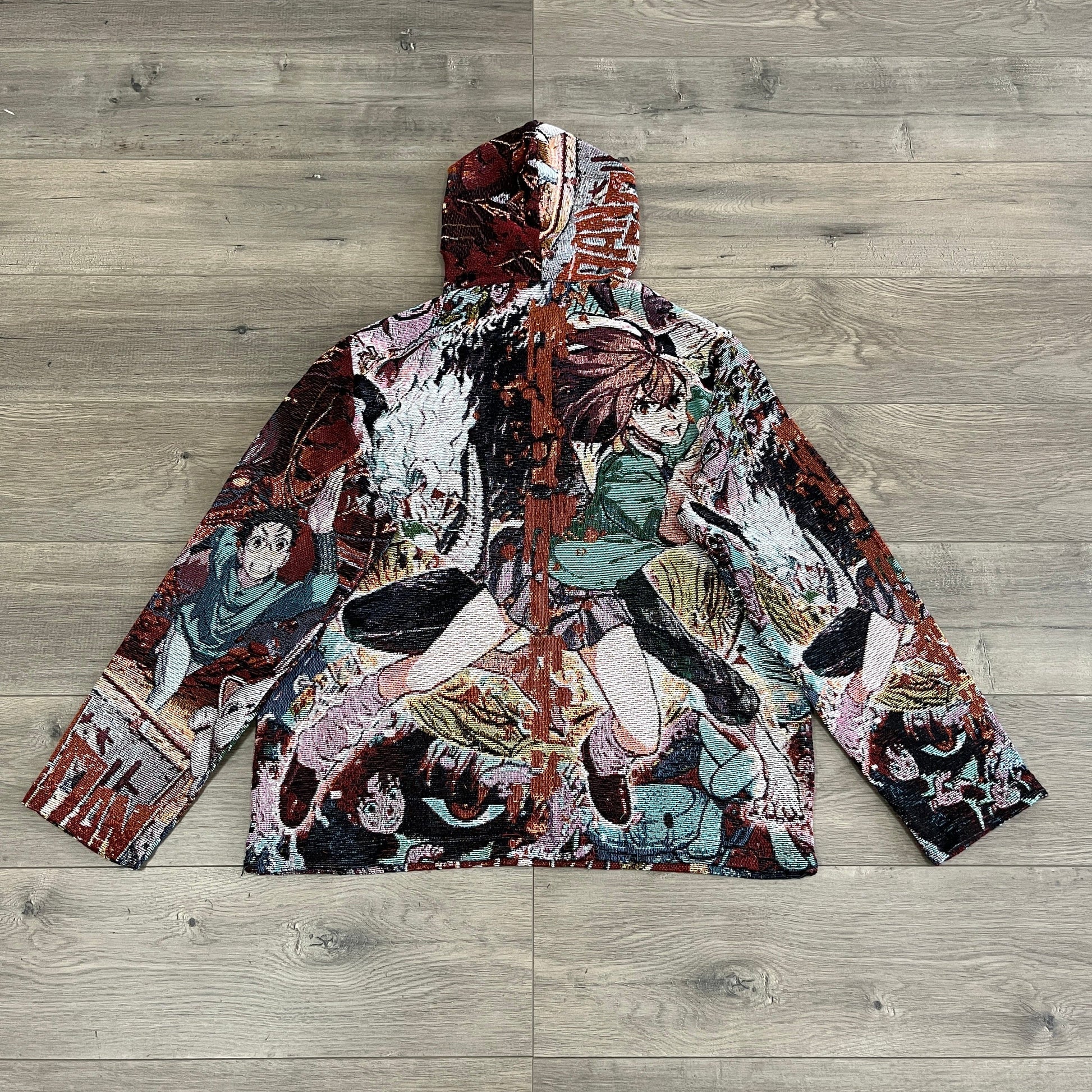 DANDADAN TAPESTRY HOODIE - RDMCLOTHINGART