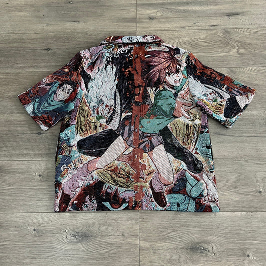 RDMCLOTHINGART tapestry hoodie DANDADAN TAPESTRY TEE