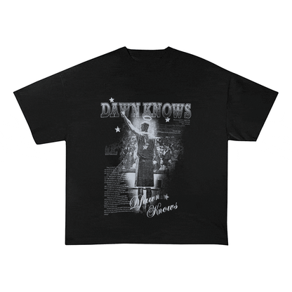 RDMCLOTHINGART tapestry hoodie DAWNKNOWS 2 HEAVY WEIGHT COTTON TEE-9308