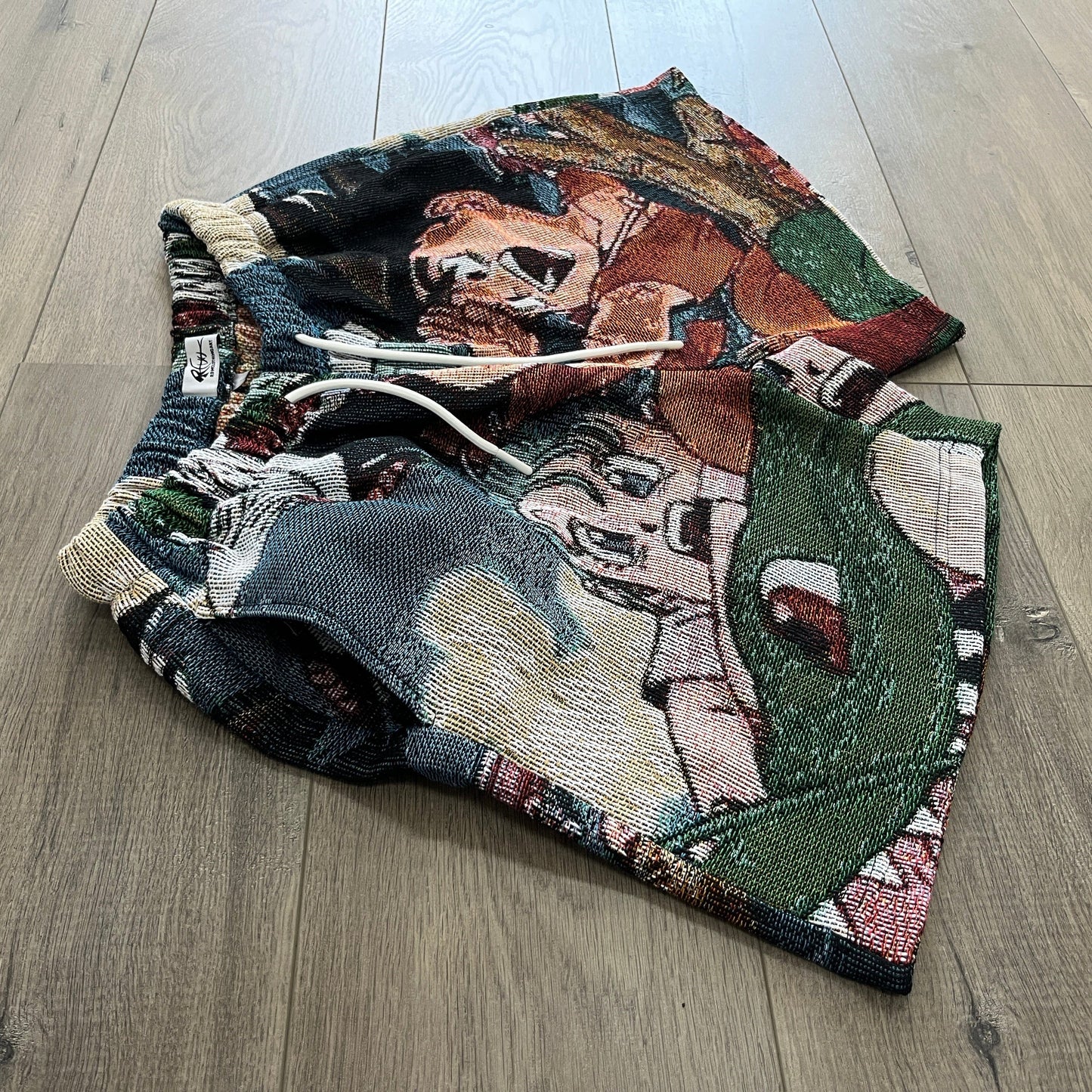 RDMCLOTHINGART tapestry hoodie DBZ V3 TAPESTRY SHORTS