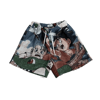 RDMCLOTHINGART tapestry hoodie DBZ V3 TAPESTRY SHORTS