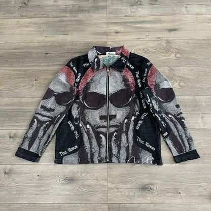 RDMCLOTHINGART tapestry hoodie DENNIS RODMAN TAPESTRY JACKET