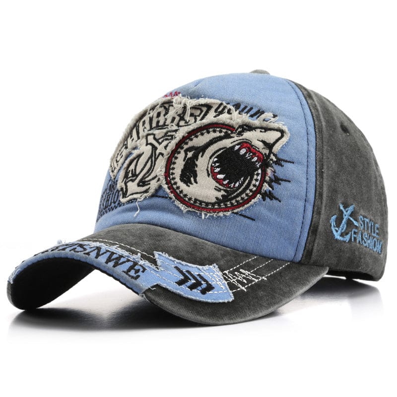 RDMCLOTHINGART Blue tapestry hoodie DESIGN CAPS-60046