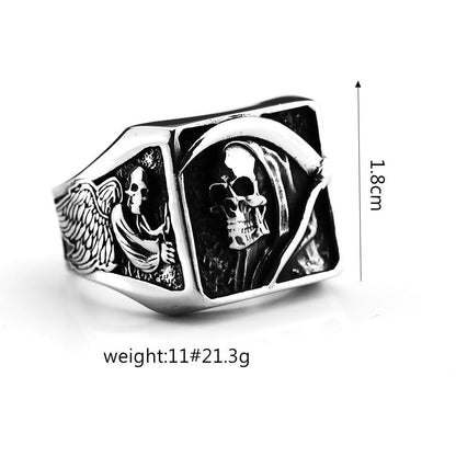 RDMCLOTHINGART tapestry hoodie Designed Finger Ring-10027
