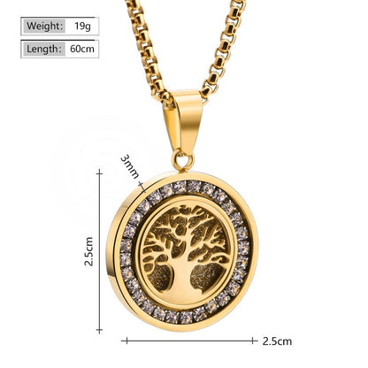 RDMCLOTHINGART 60 CM / Gold tapestry hoodie Designed Necklace-9035