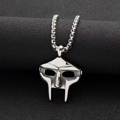 RDMCLOTHINGART 24 INCH / Silver tapestry hoodie Designed Necklace-9039