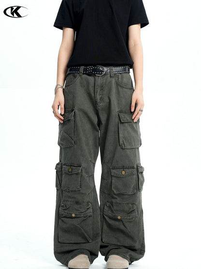 RDMCLOTHINGART tapestry hoodie DESIGNER CARGO PANTS-9002