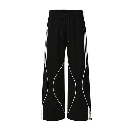 RDMCLOTHINGART M / Black tapestry hoodie DESIGNER PANTS-60026