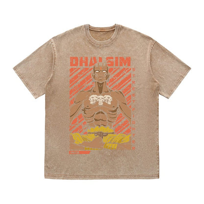 RDMCLOTHINGART tapestry hoodie DHALSIM HEAVY COTTON TEES-9425