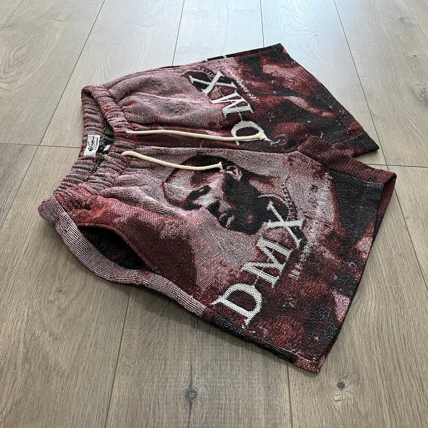 RDMCLOTHINGART tapestry hoodie DMX TAPESTRY SHORTS