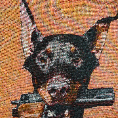 RDMCLOTHINGART tapestry hoodie DOBERMANN TAPESTRY JACKET