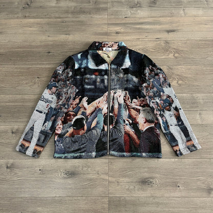 RDMCLOTHINGART tapestry hoodie DODGERS 2024 TAPESTRY JACKET